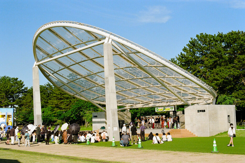 天王川公園ステージ