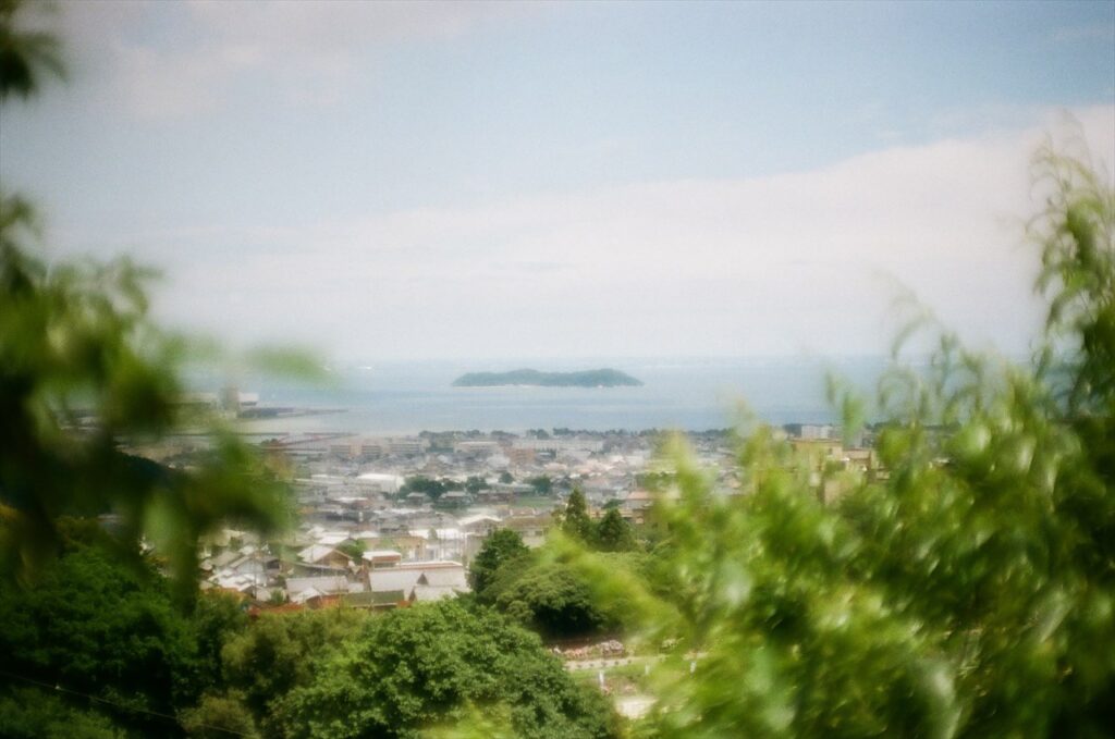 形原温泉あじさいの里の景色