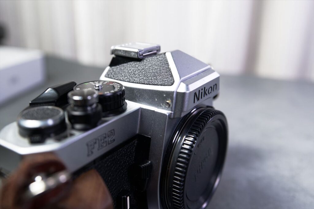 Nikon FE2横部分にある汚れ