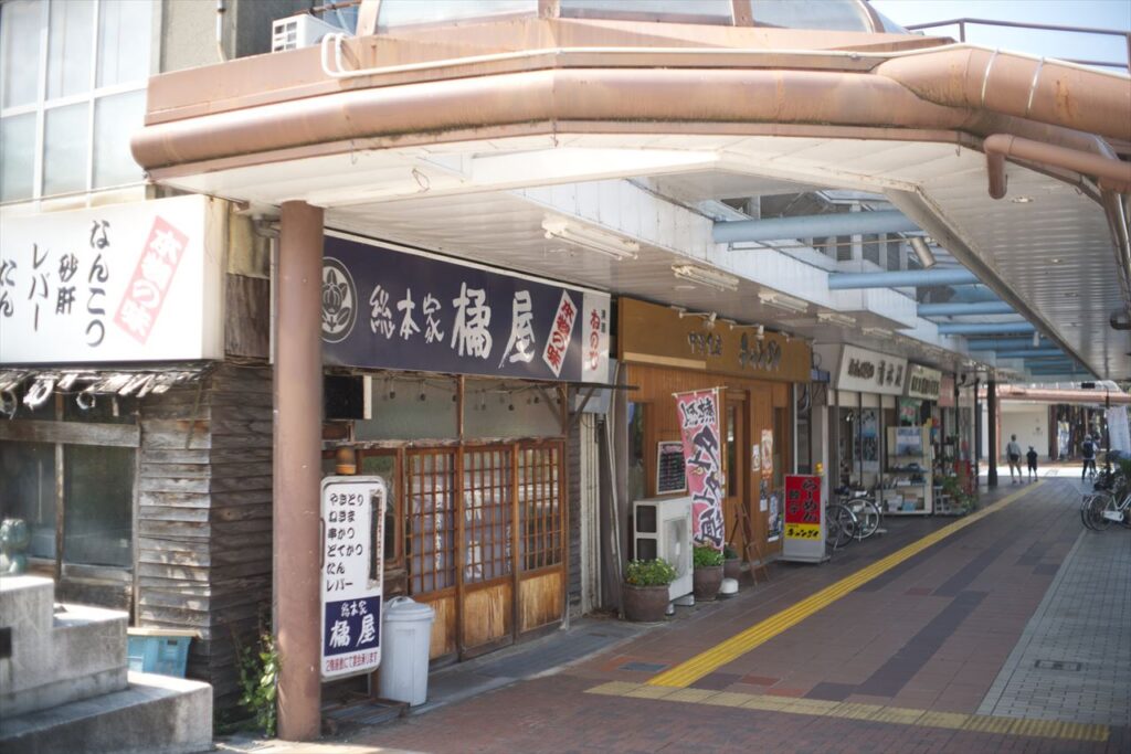 大垣市街地の街並み