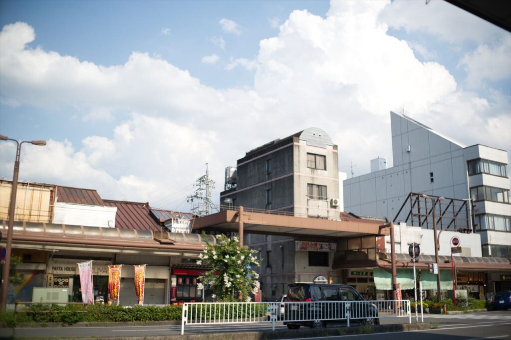 大垣駅周辺の街並み