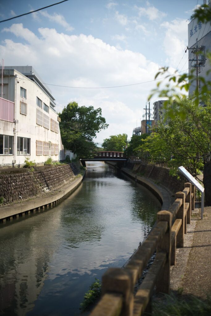 大垣市の水路